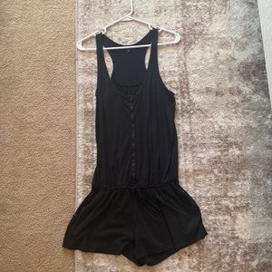 Black express beach cover up